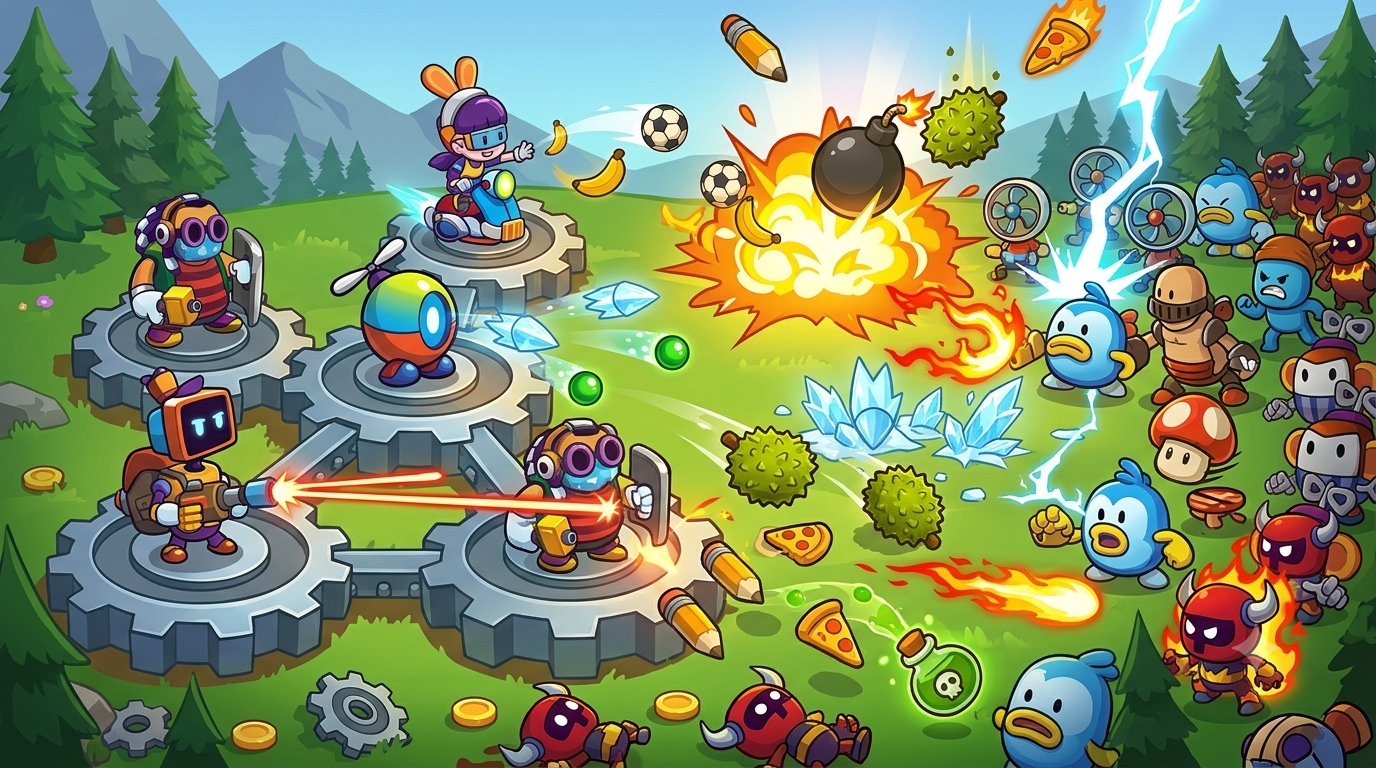 Cog Wars gear grid battle